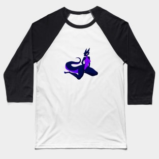 Purple Kobold Pinup Baseball T-Shirt